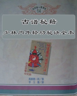 古谱秘笈少林内外轻功秘诀全本
